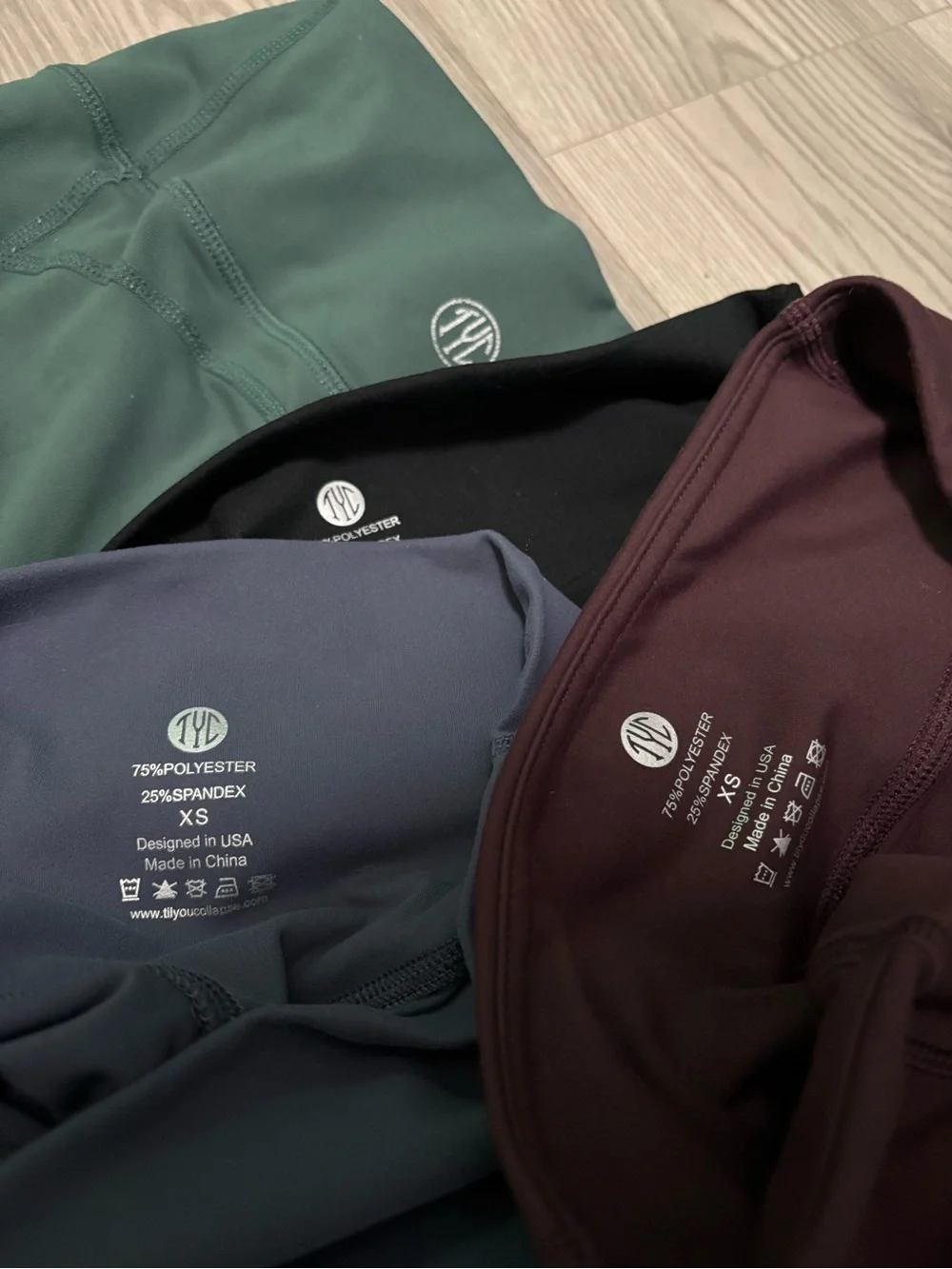 Til You Collapse TYC Leggings Size XS (4 Pair)